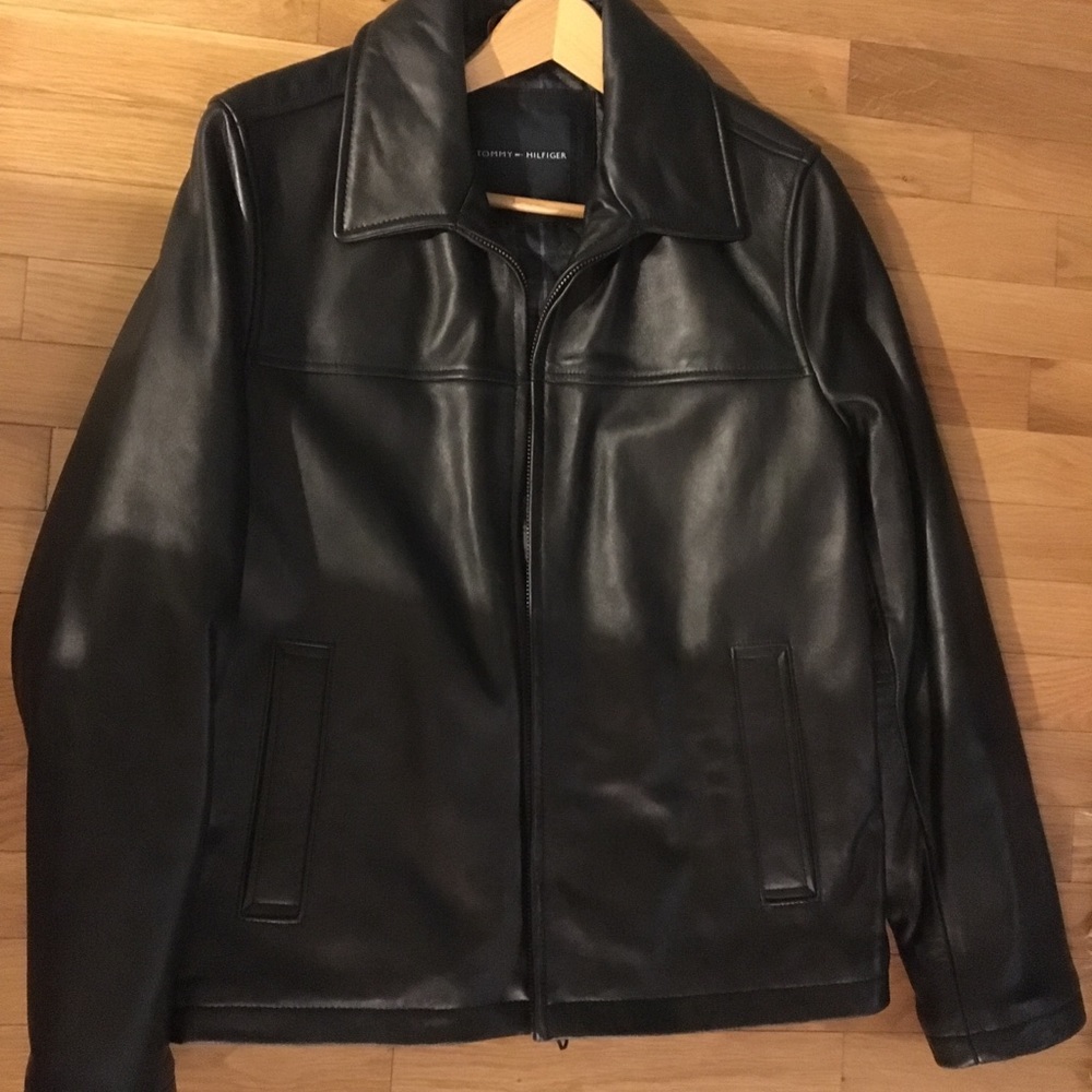 Tommy Hilfiger Genuine Leather Jacket